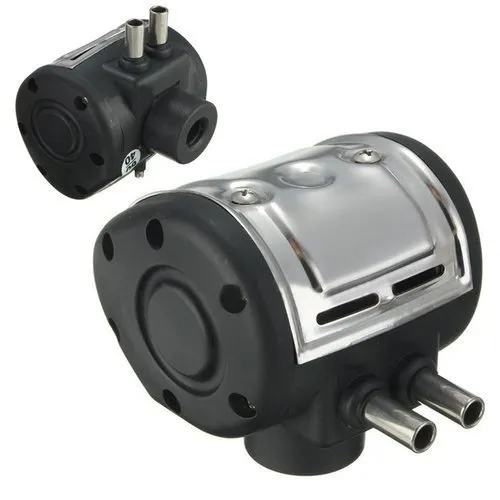 Pneumatic pulsator for dump buckets