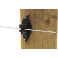 PEL Fencing Pinlock Wood Post Insulator (25 pack)