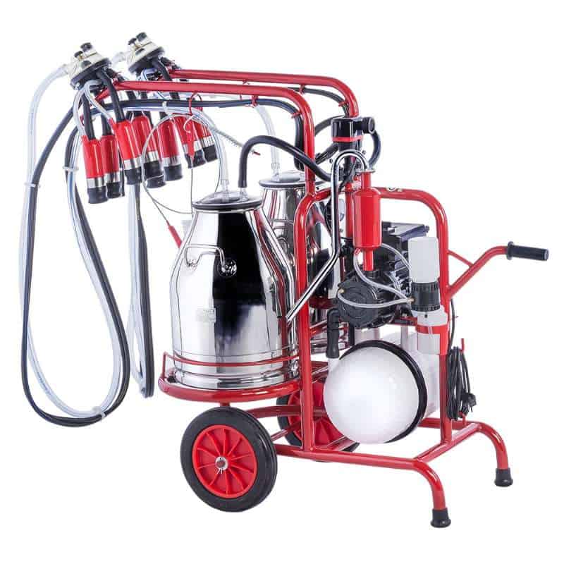 Twin Portable Oil run Milking unit