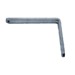 L Brackets for batch feeders