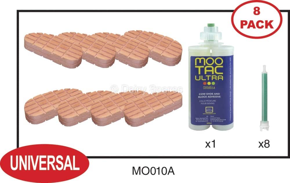 Moover Universal size Cow Shoe with Glue