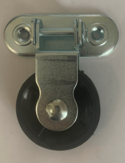 Batch feeding Angled pulley