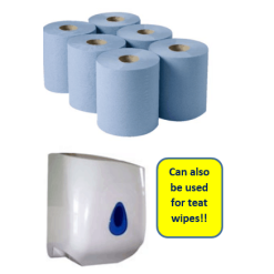 Paper Towel dispenser and 6 pack of paper towel offer - €95