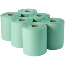 Green Dairy Paper Rolls (6 pack)